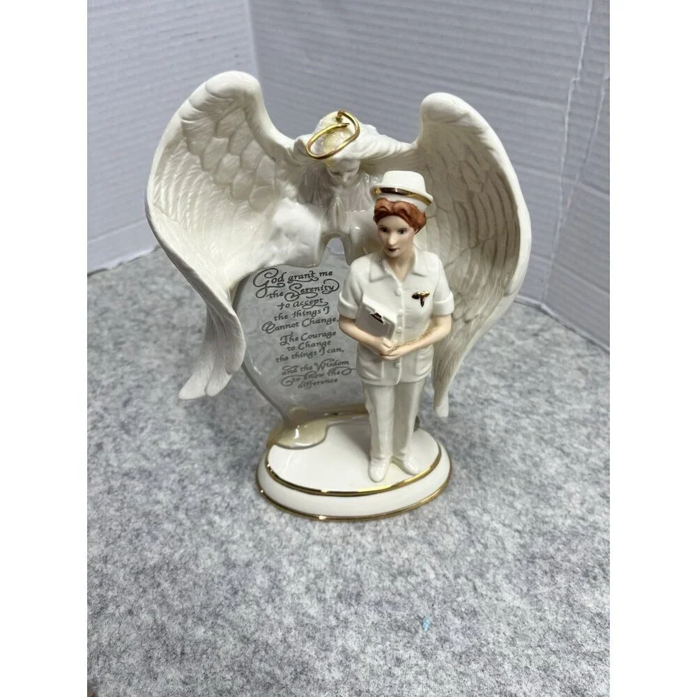 Vintage Angel of Compassion First Issue Bradford Exchange Heaven's Gentle Touch
